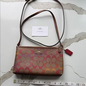 Coach Multicolor Canvas Crossbody Bag